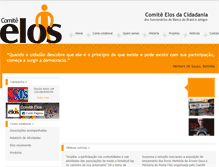 Tablet Screenshot of comiteelos.org.br